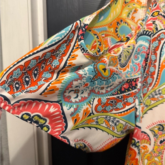 Spense Multicolor Paisley Blouse - Picture 2 of 8